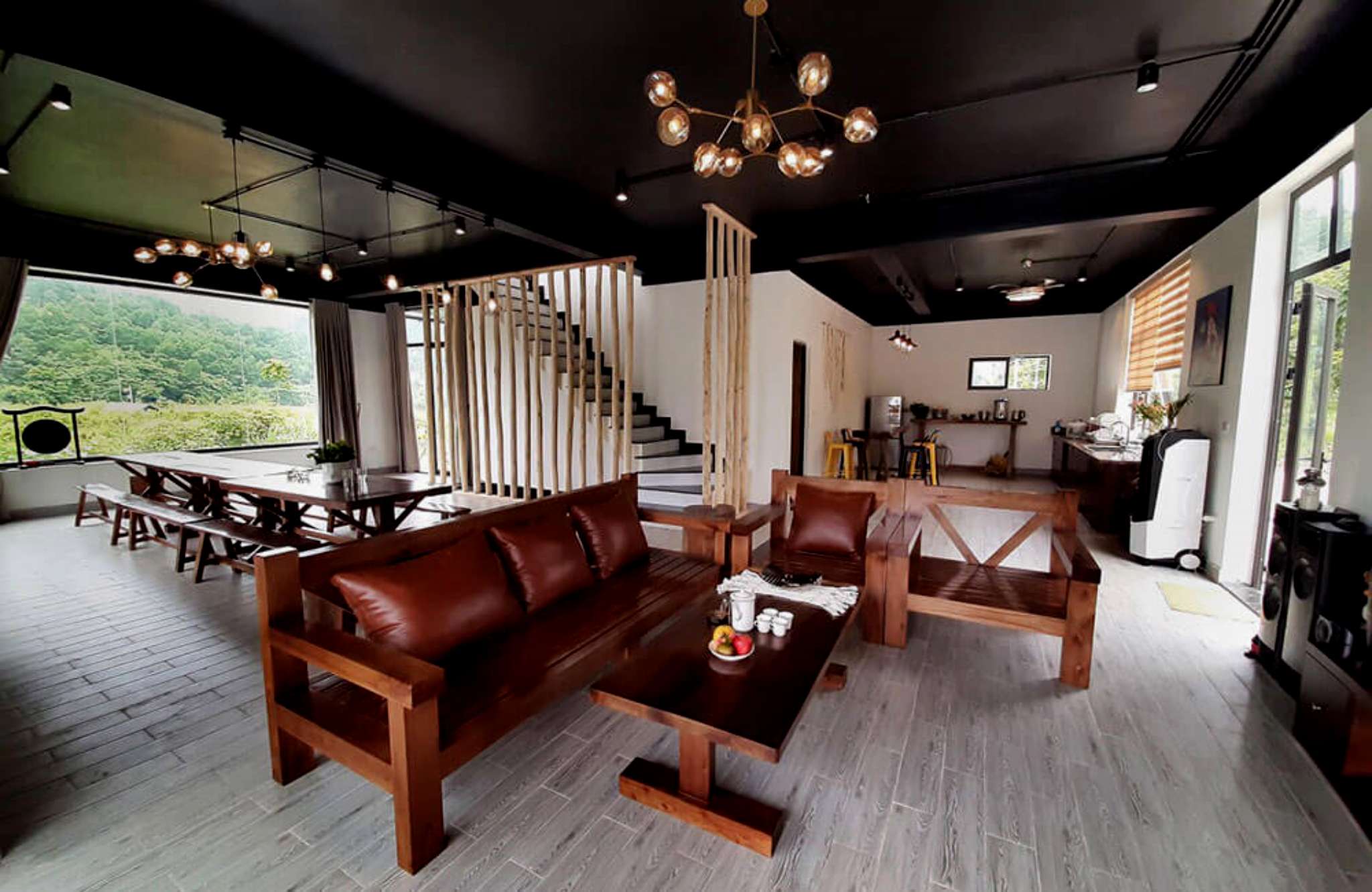Phòng khách tại Tula Hardin Homestay Hòa Bình